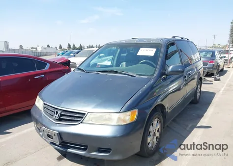 2003 Honda Odyssey Ex-L z USA, uszkodzony, nr VIN 5FNRL18943B047822